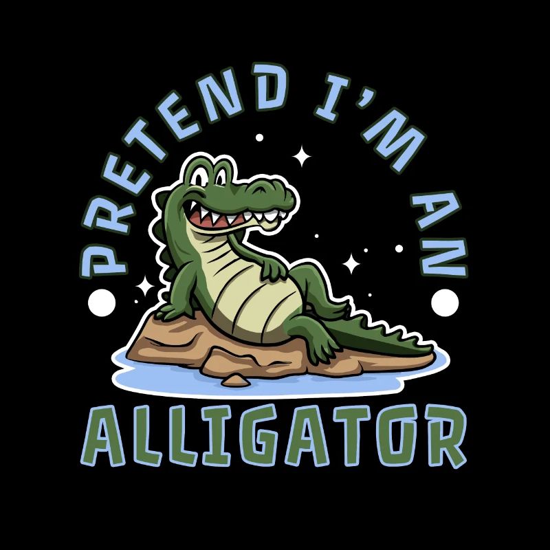 Fais semblant d’être un alligator