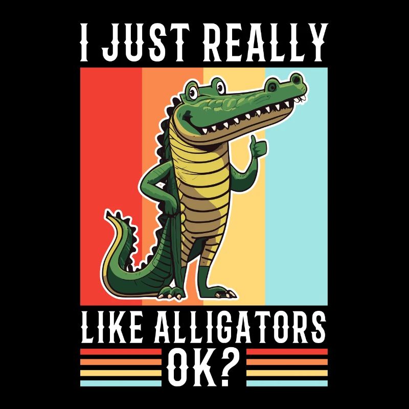 J’aime vraiment les alligators