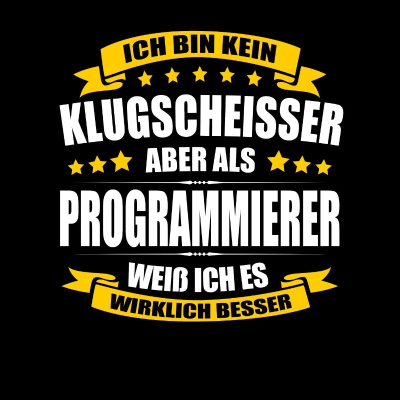Ich Bin Kein Klugscheisser Programmierer Spruch IT