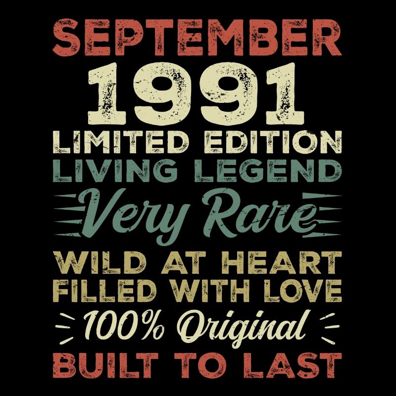 Anniversaire Septembre 1991 Edition Limitée Original