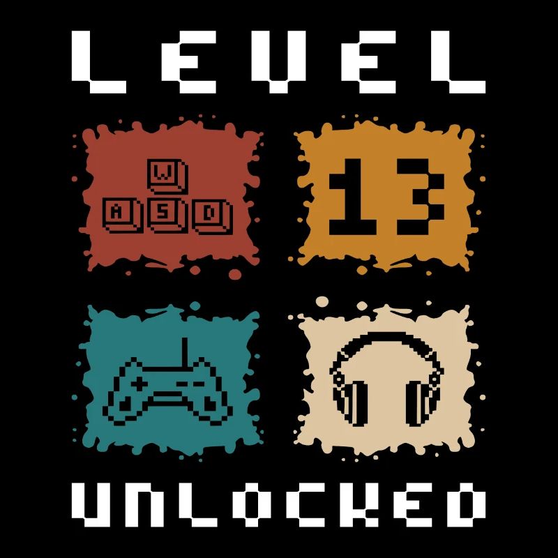 13e anniversaire - 13 ans de jeu Niveau 13 terminé