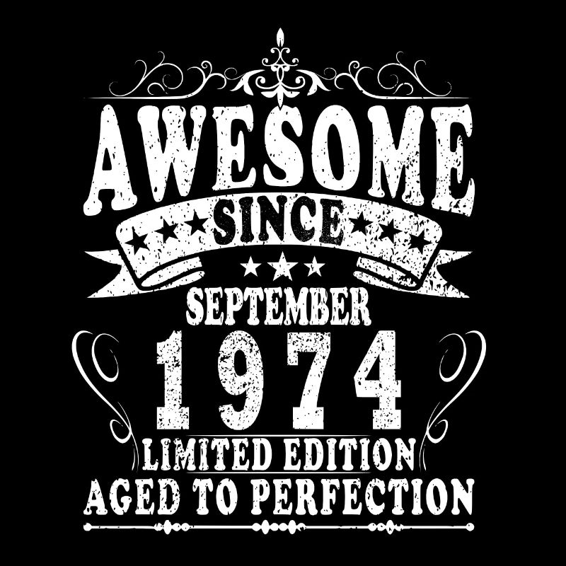 September 1974 Gift September Birthday
