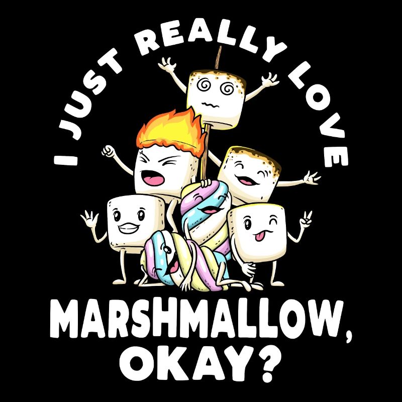 Ich Liebe Marshmallows Einfach Wirklich
