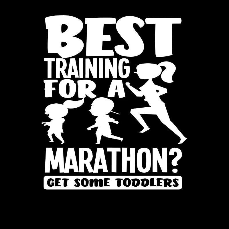 Best training for marathon? Get toddlers