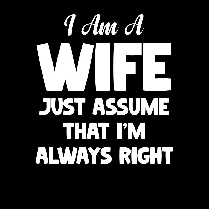 Je suis une épouse. Supposez simplement