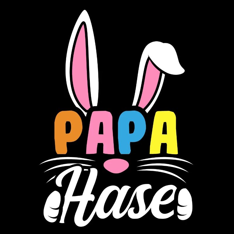 Hase Papa Geschenk Ostern Hasen Papa
