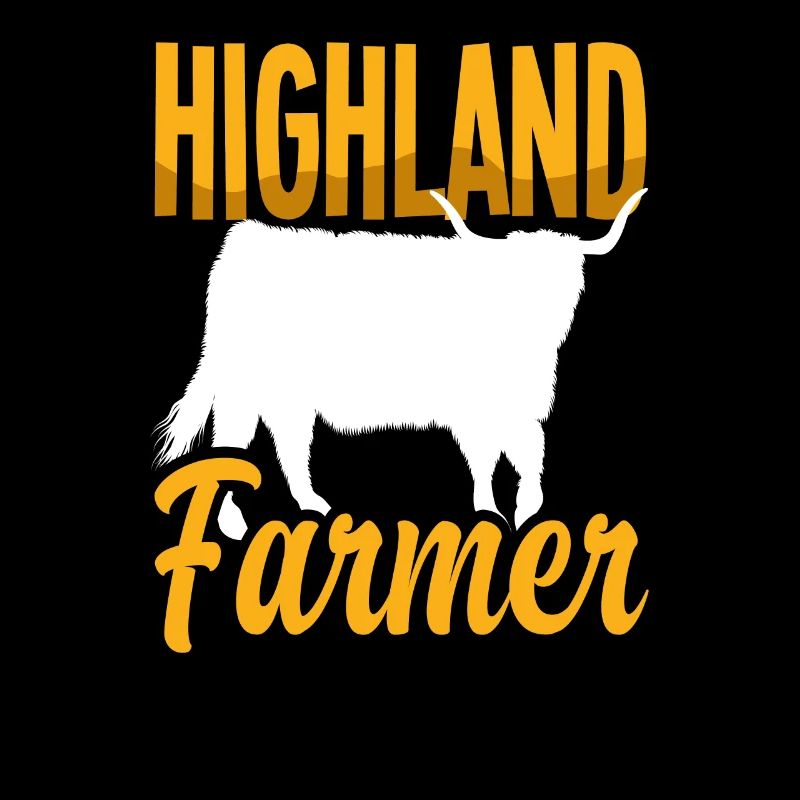Highland Farmer Vache écossaise des Highlands