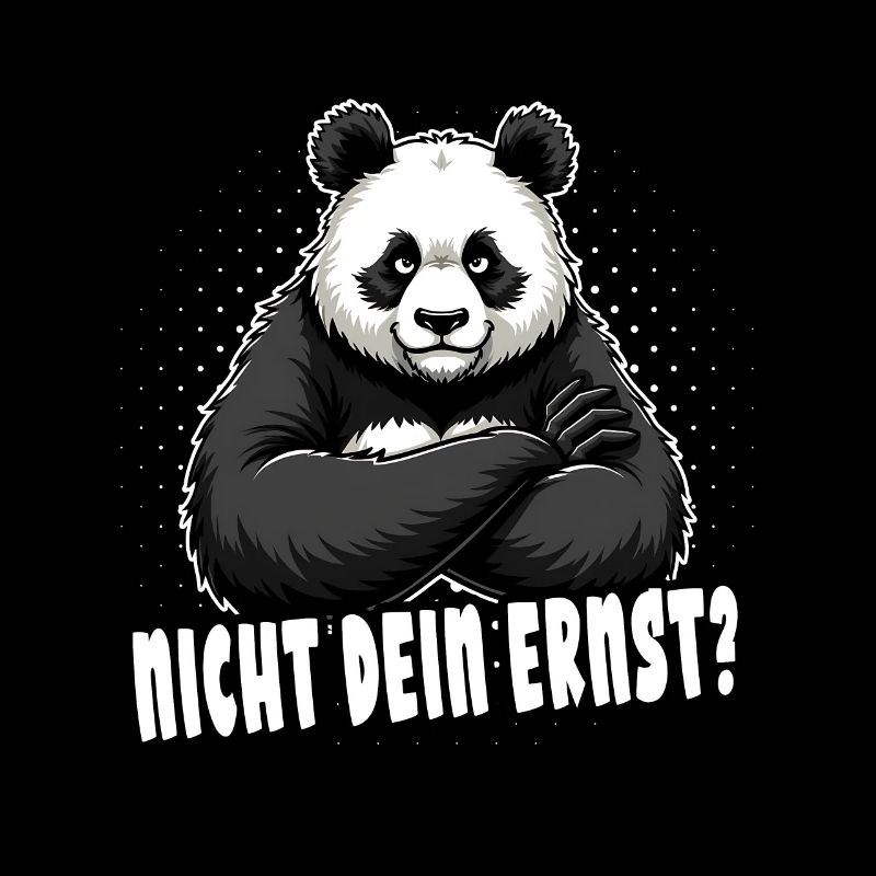 Nicht Dein Ernst? Süßer Panda Bär Pandabär