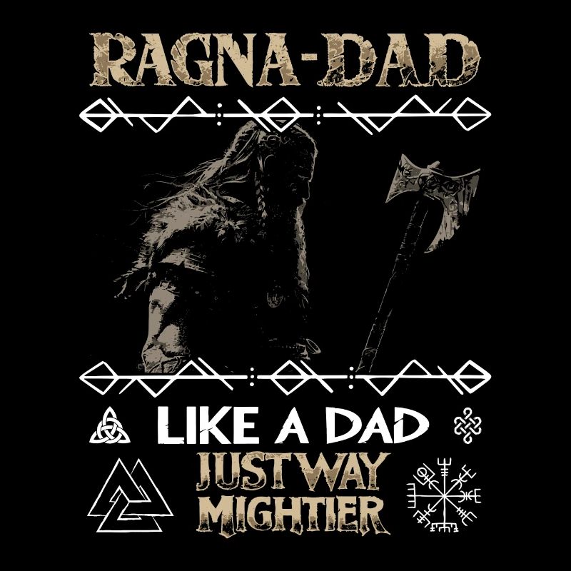 RAGNA-DAD Wikinger mit Axt für den Vatertag