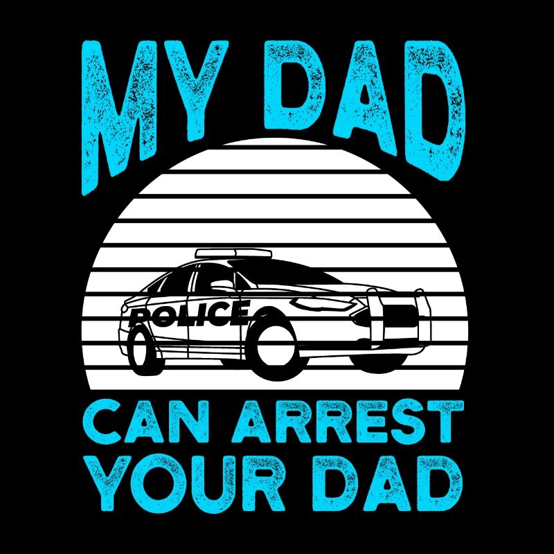 Polizei Papa Vater Dad Held Vatertag Beruf