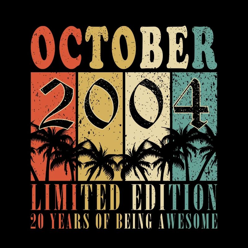 2004 Rétro 2004 Octobre Anniversaire Octobre 2004