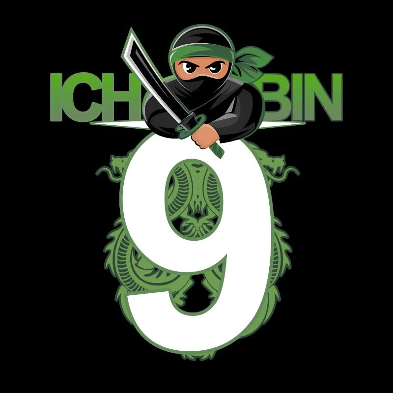 7. Geburtstag Ninja Kostüm 7 Jahre alt Junge