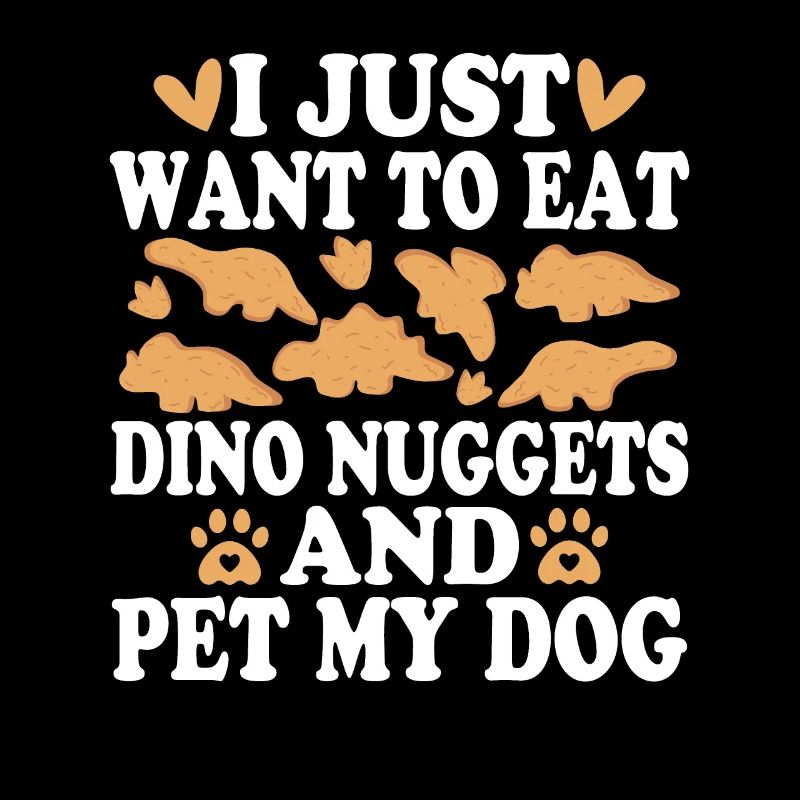 Dinosaurier Spruch Dino Nuggets Hühnchen Nugget