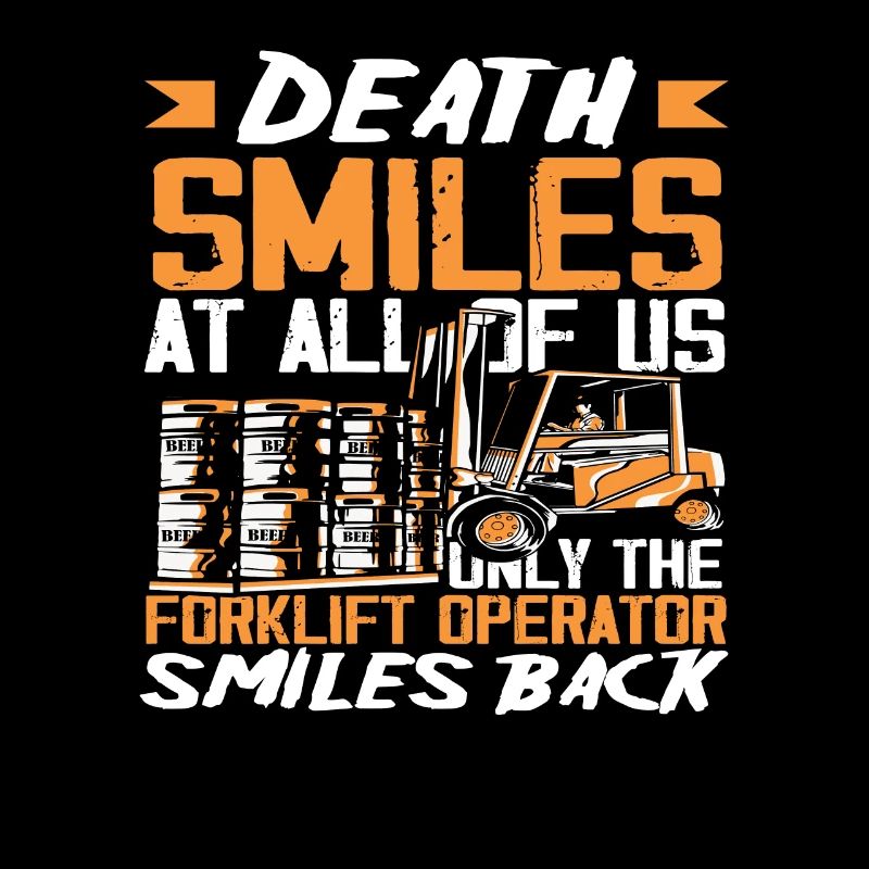 Gabelstaplerfahrer T-Shirt Spruch