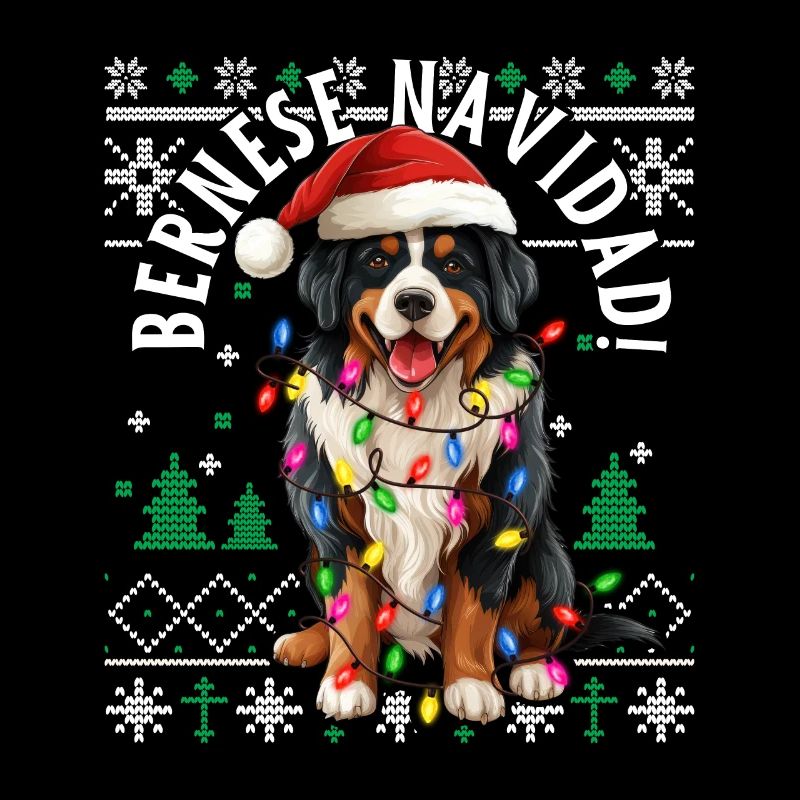 Bernois Navidad Noël Bouvier bernois