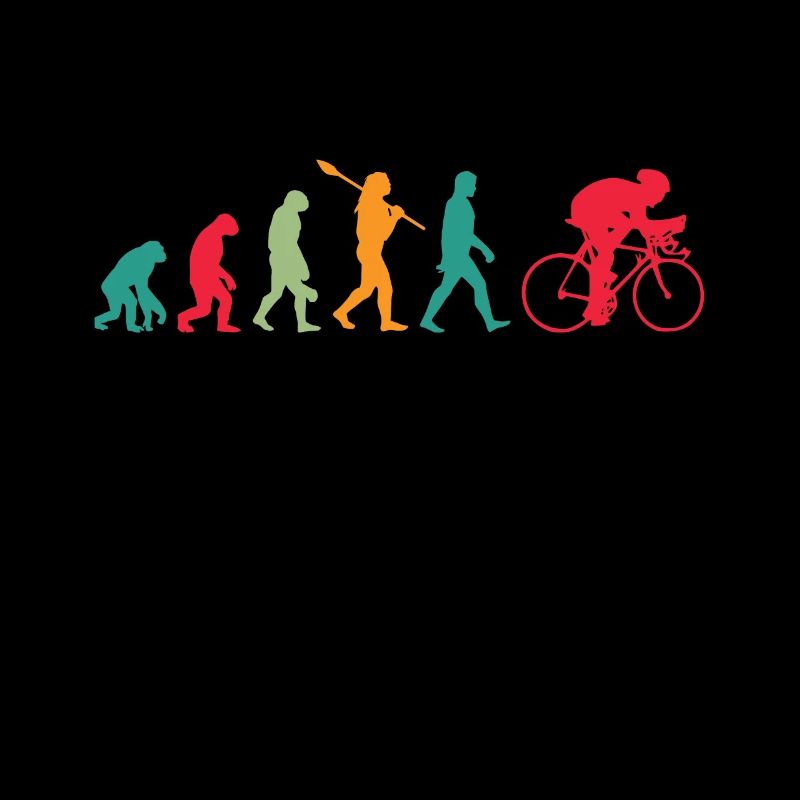 Cyclisme cycliste Evolution cadeau
