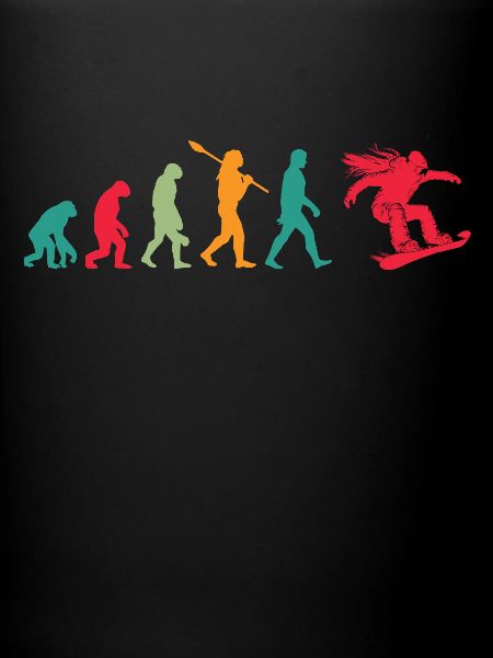 Evolution Snowboard Snowboarder