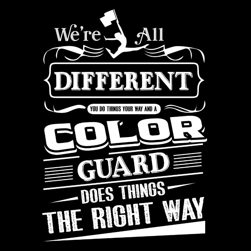 Color Guard Does Things Right Way