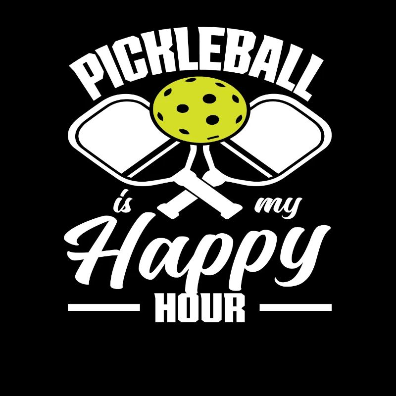 Le pickleball est mon happy hour