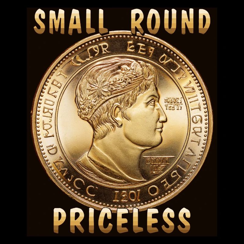 COIN SMALL ROUND PRICELESS