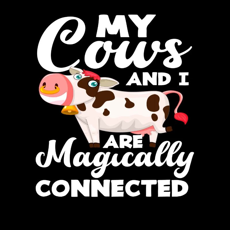 My cows and I are magically connected