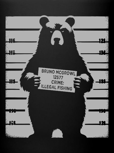 Brown Bear Mugshot