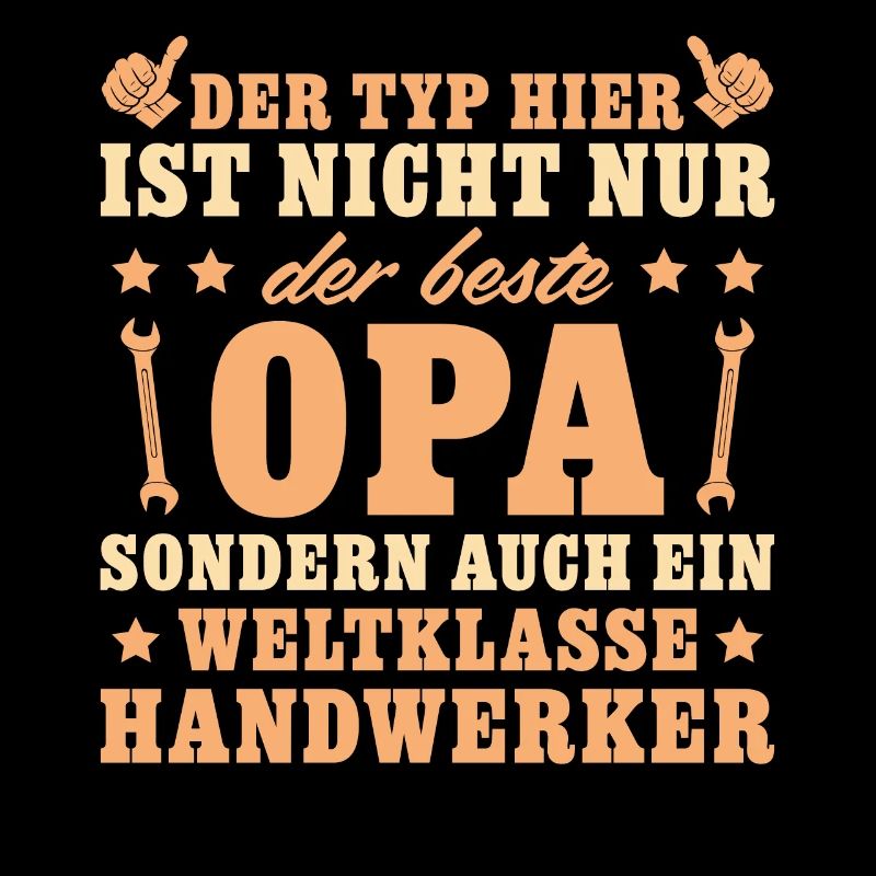 Bester Opa und weltklasse Handwerker
