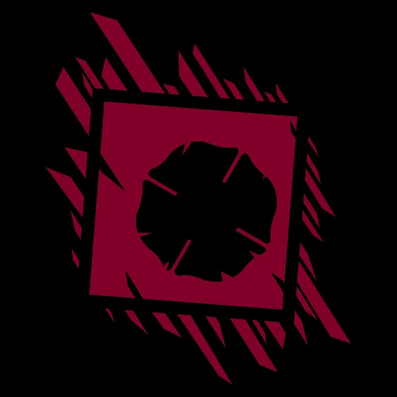 Florian Cross - Maroon - Firefighter gift