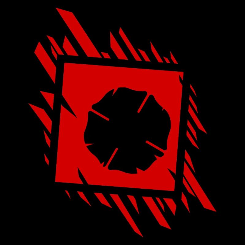 Florian Cross - Red - Firefighter gift