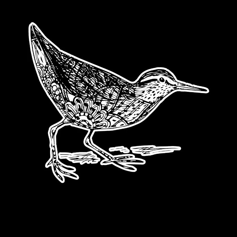 Sandpiper Floral Pattern