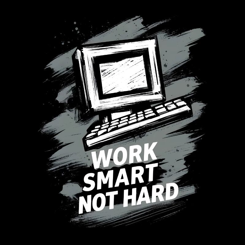 Computer Work smart not hard