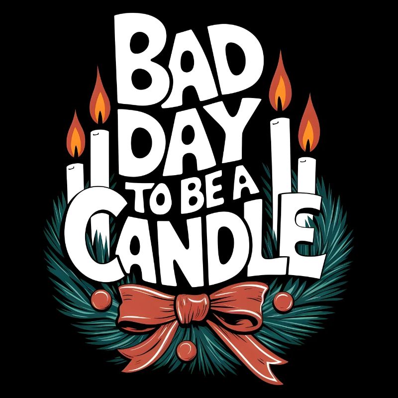 Advent Wreath 4th Advent Candles Christmas Eve Funny
