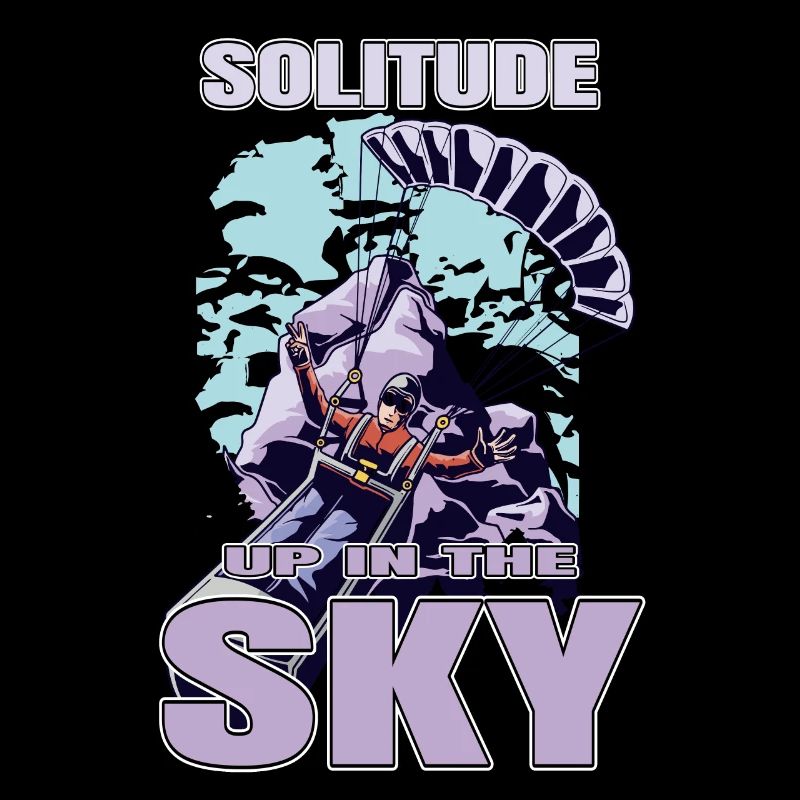 Solitude Up in the Sky – Paragliding