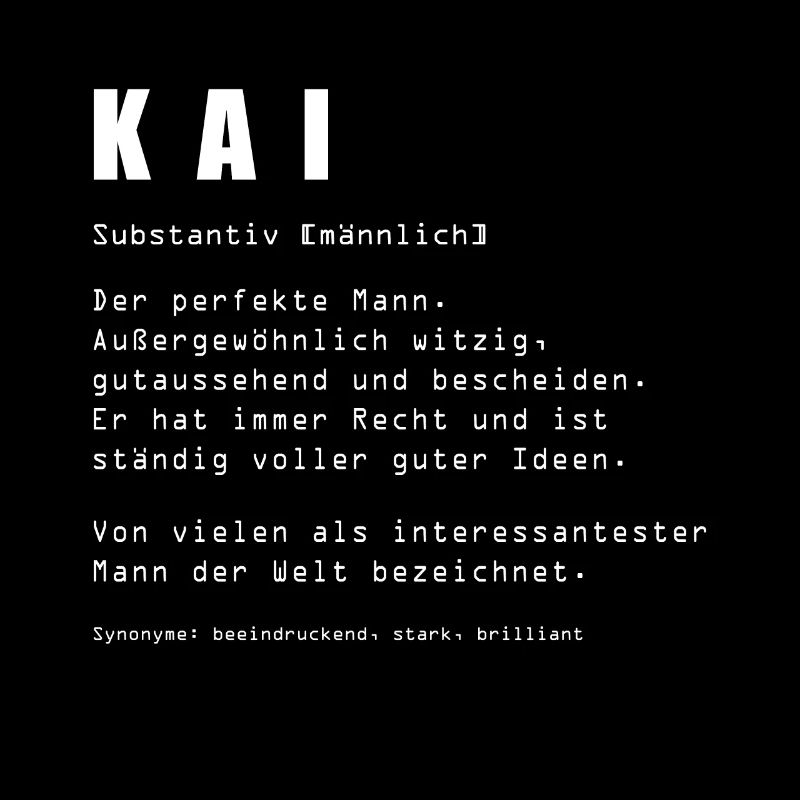 Kai Name Design