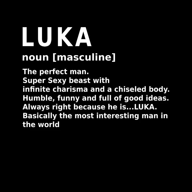 Conception du nom Luka