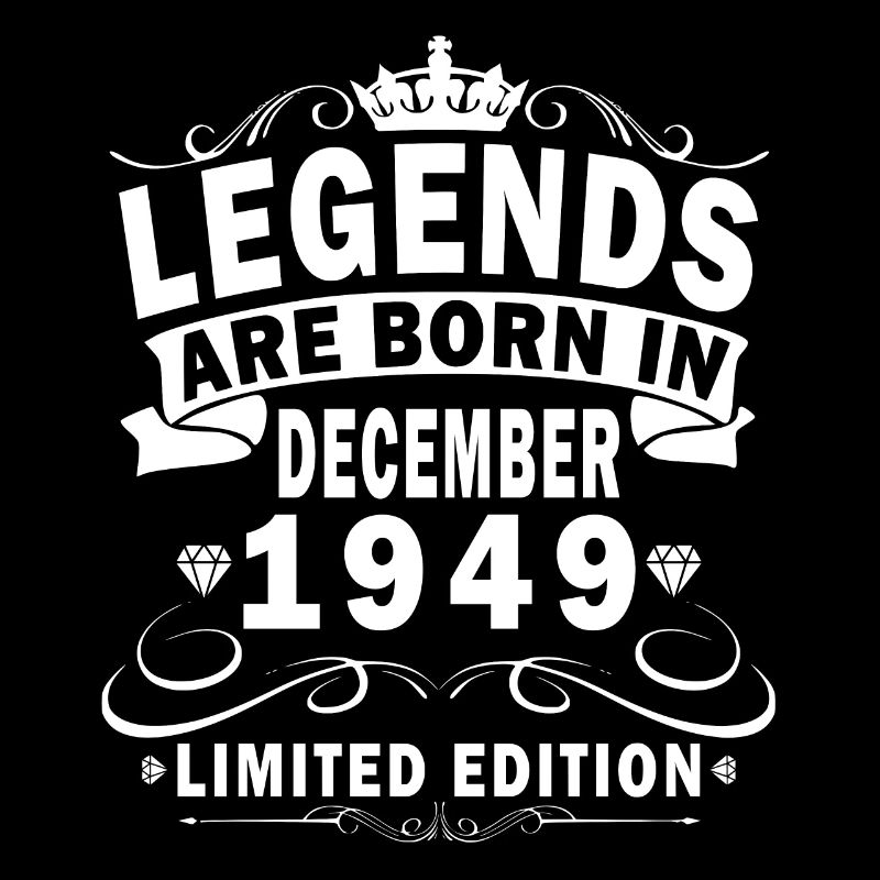 Gift 70th Birthday 1949 December 70th Anniversary