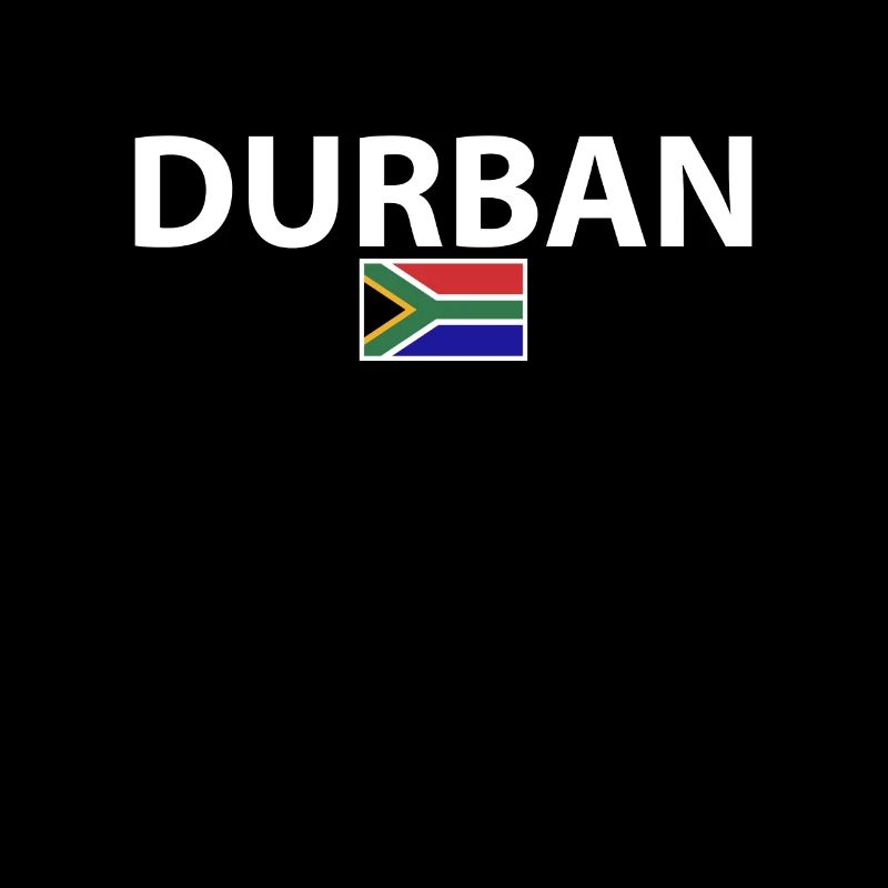 Durban Afrique du Sud Drapeau sud-africain