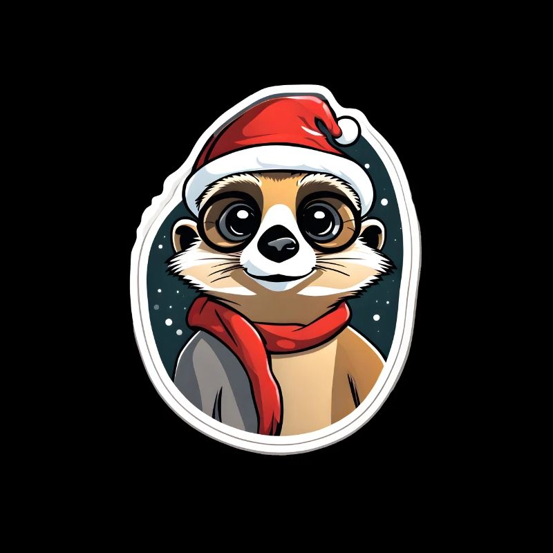 Erdmännchen Weihnachten