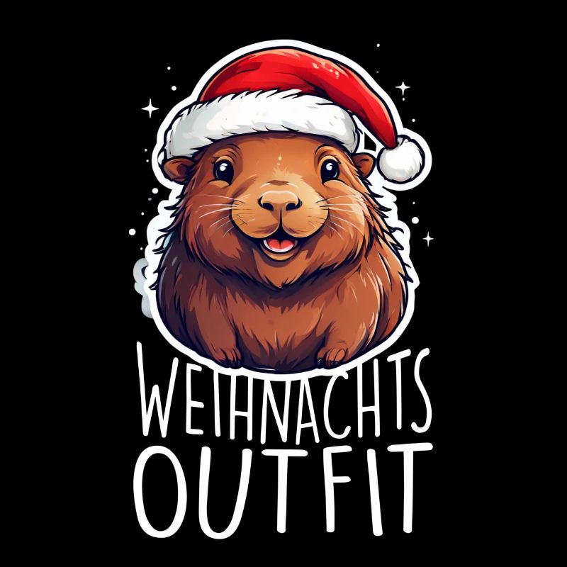 Capybara Weihnachten