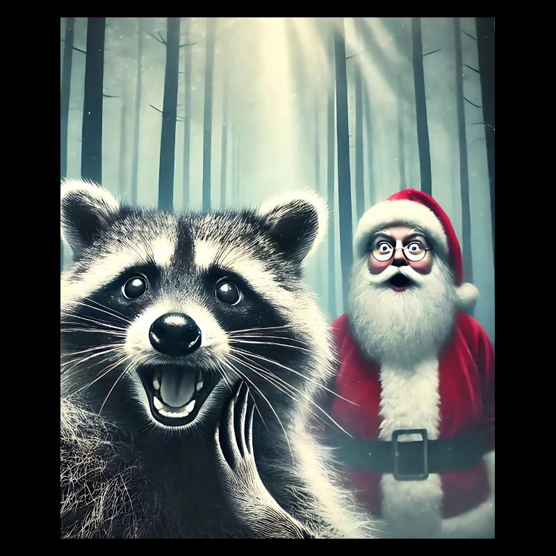 Chats Selfie Père Noël