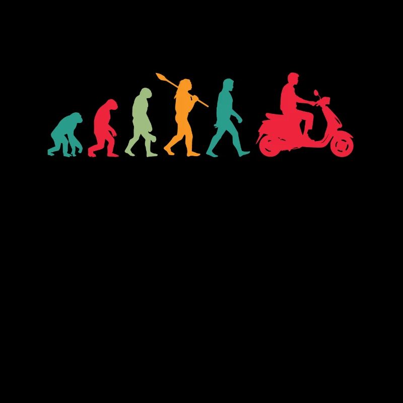 Motorroller Evolution Retro für Rollerfahrer