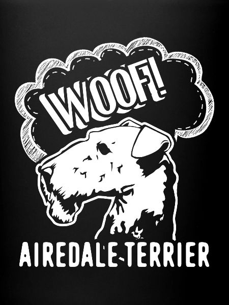 Woof Airedale Terrier