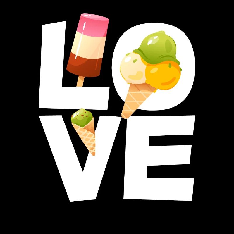 L’amour pour les amateurs de glaces