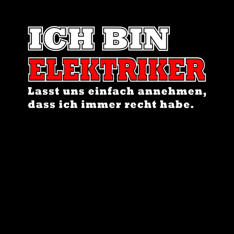 ich bin elektriker