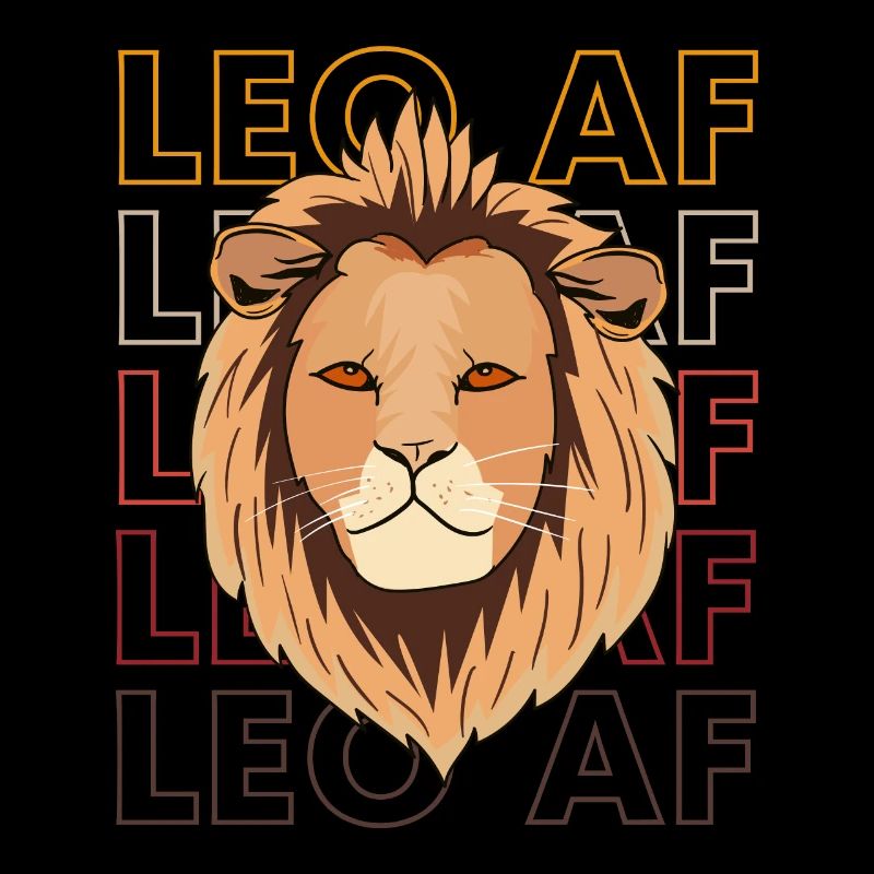 Leo AF - Löwe Sternzeichen Geschenk