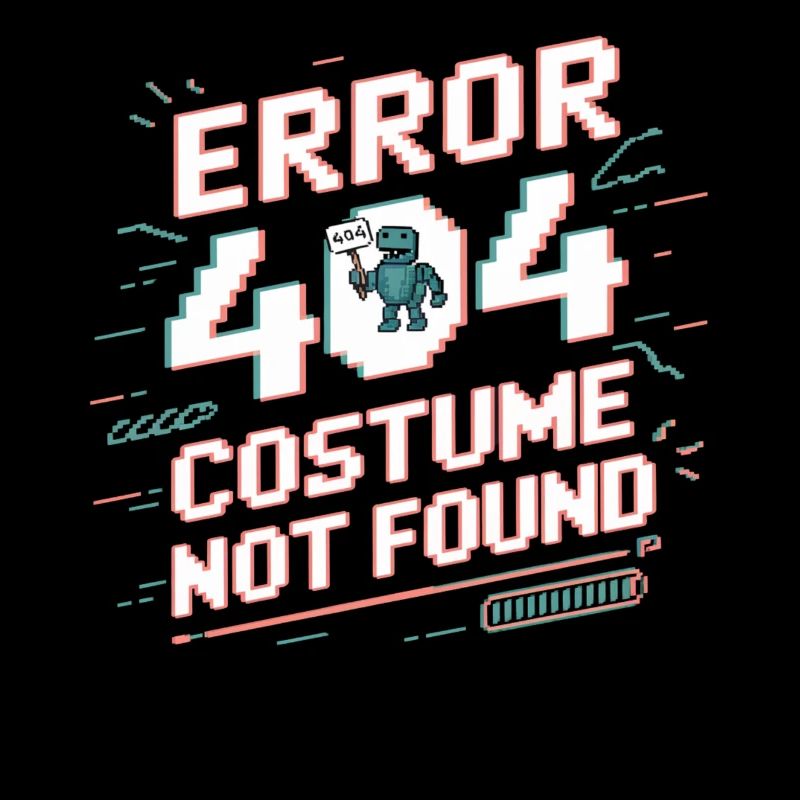 Error 404 - Costume Not Found Robot
