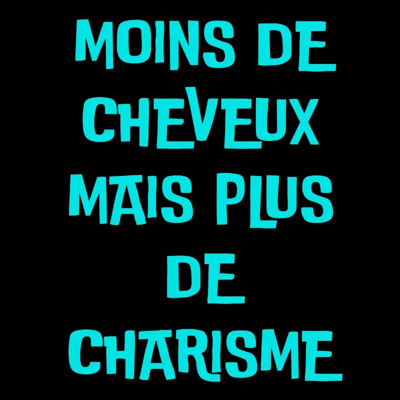 moins de cheveux, plus de charisme