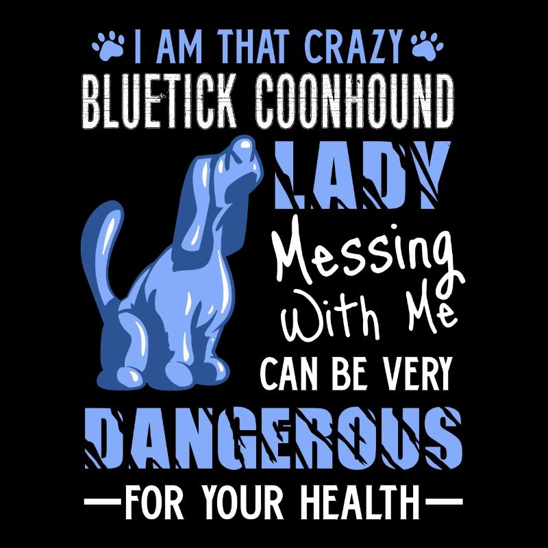 Bluetick Coonhound Lady