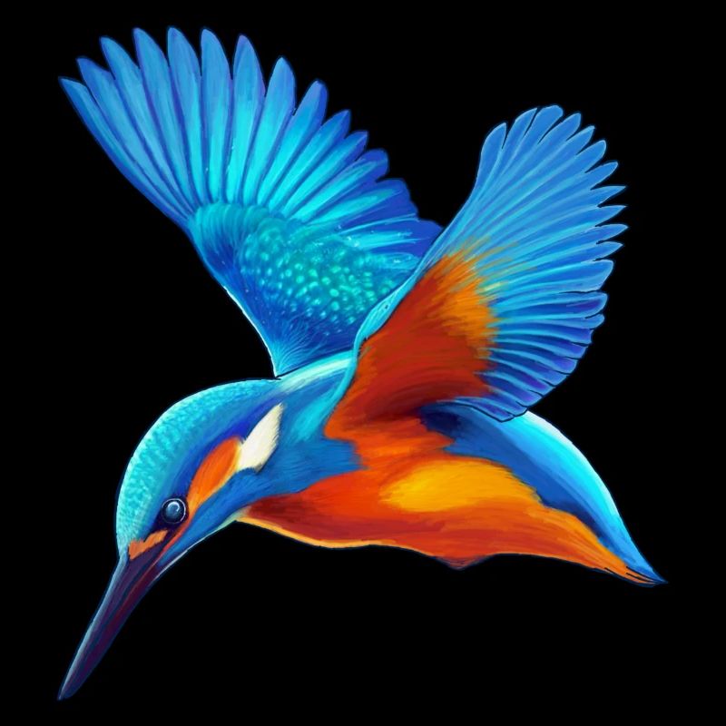 Eisvogel Isfugl