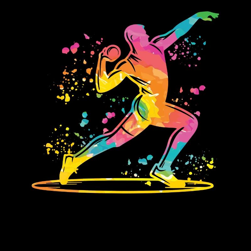 Lanceur de poids Colorsplash Lancer de poids